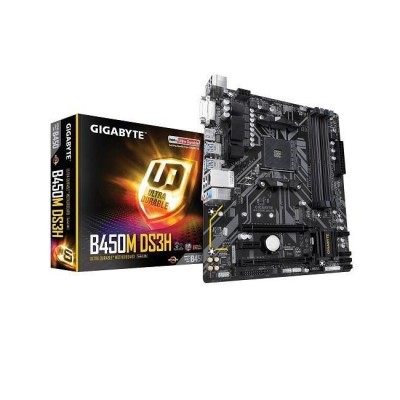 GIGABYTE B450M DS3H DDR4 DVI-D HDMI USB3.1 AM4