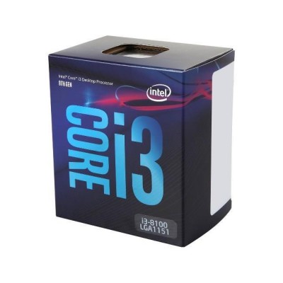 INTEL CI3 8100 3,6GHz 6MB COFFE LAKE 1151v2