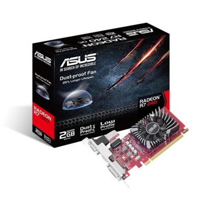 ASUS R7240-2GD5-L 2GB 128B GDDR5 DVI HDMI DP