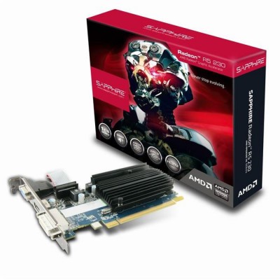 SAPPHİRE R5 230 1 GB DR3 64B HDMI DVI 11233-01-20G