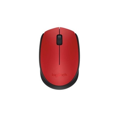 LOGITECH M171 KABLOSUZ USB KIRMZI MOUSE 910-004641