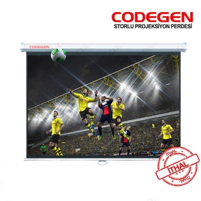 CODEGEN COD-A18 180X180 SİYAH FONLU STORLU PERDE